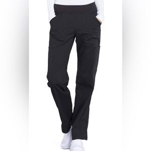 New Women’s Cherokee Scrub Pants Cargo Black WW170 Size 3X
